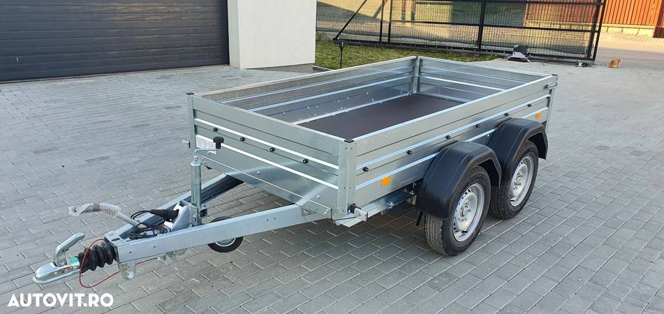 Trailer Europe ALFA -1,2 AXE ,Arc de foi,Al,750-3500kg - 13