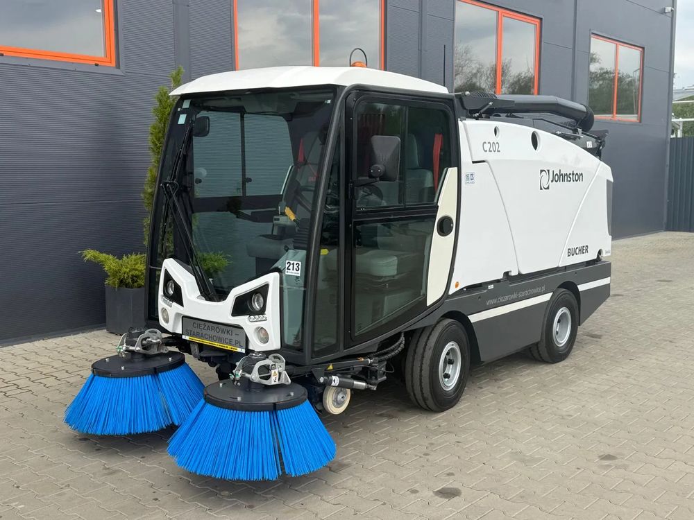 Zamiatarka johnston bucher // cf 75.310 / e5 / klimatyzacja / c202 // 2021 r.  zamiatarka johnston bucher c202 // klimatyzacja // 2021 r. 2021