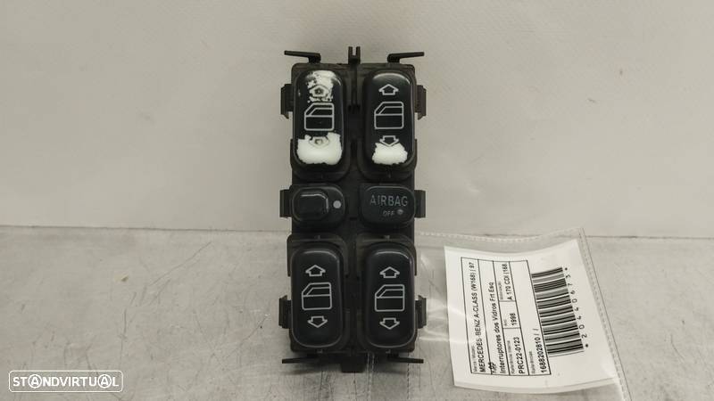 Interruptores Dos Vidros Frt Esq Mercedes-Benz A-Class (W168) - 1