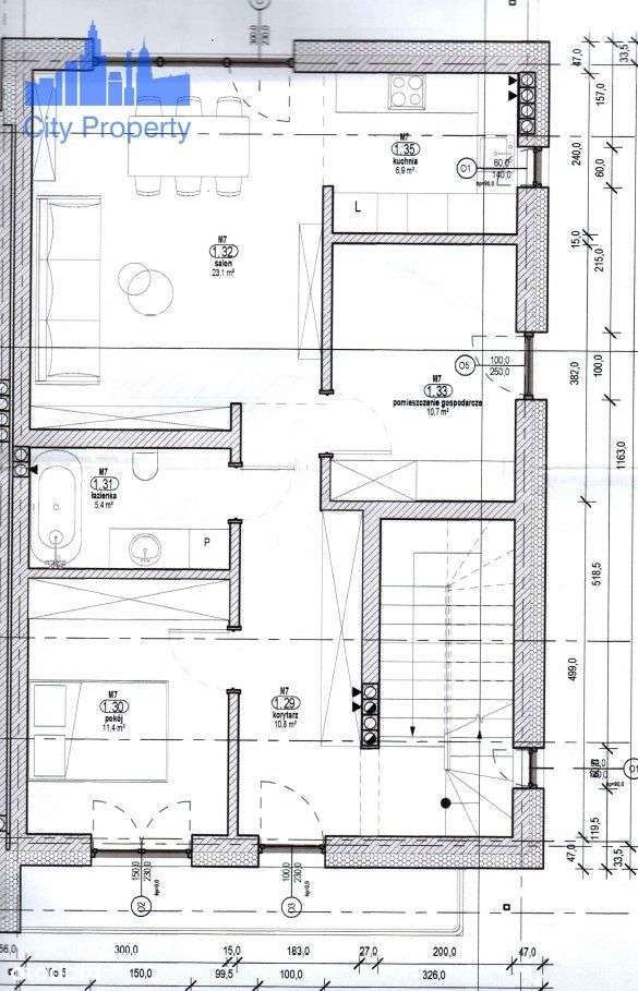 Dwupoziomowe z ogródkiem blisko lasu + 2 miejsca-9