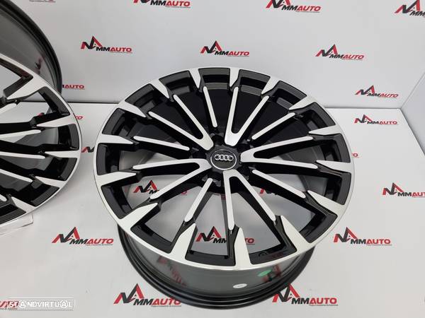 Jantes Audi A5 RS5 B9 Preto Polido 19 - 4