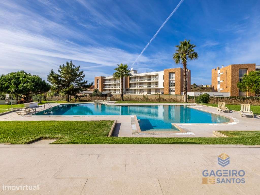 Espaçoso apartamento T3 com terraço privativo - São Martinho do Porto-48