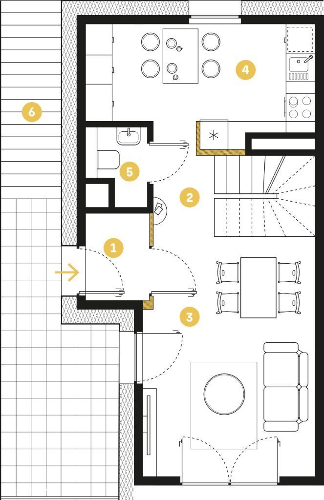DWUPOZIOMOWE mieszkanie + 2 Tarasy / Bolko etap I