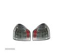 FAROLINS TRASEIROS LED PARA AUDI A3 8L 96-03 FUMADO FUNDO CROMADO - 2