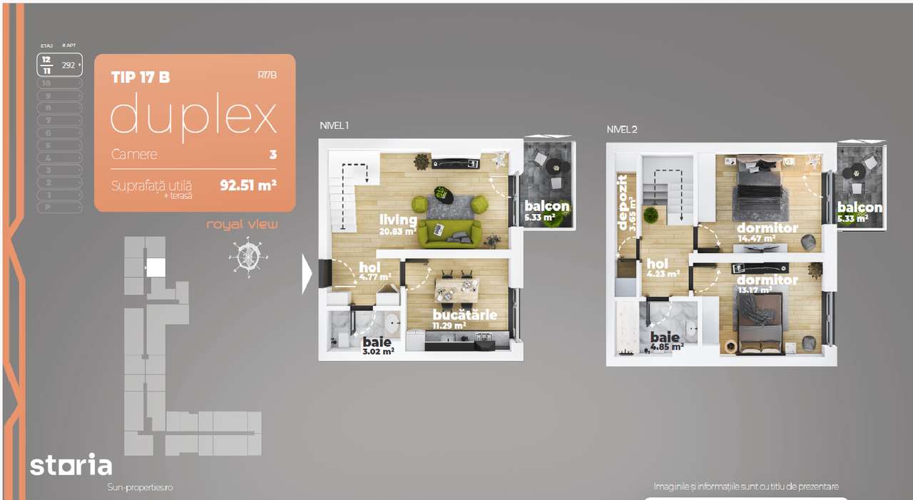 3  Camere Tip Duplex-Piata Sudului langa metrou-Mutare imediata-11