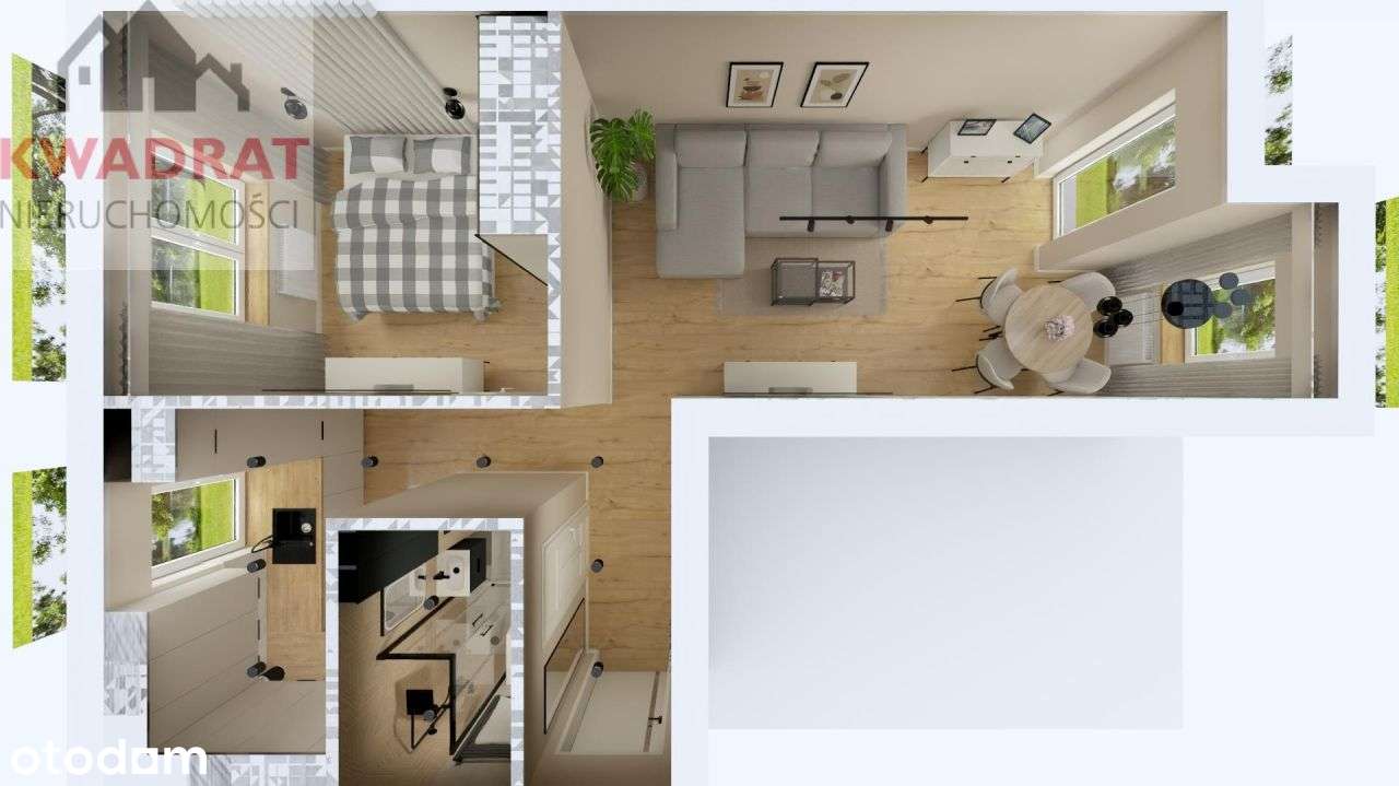 2 pokojowe mieszkanie po generalnym remoncie w cen-17