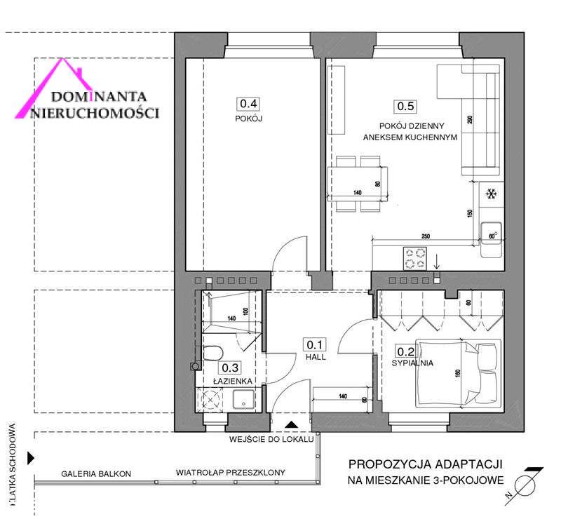 2, 3 pokoje blisko morza i Skm-9