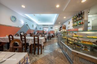 Restaurante nas Av. Novas em Lisboa com 200m2 e 153 lugares