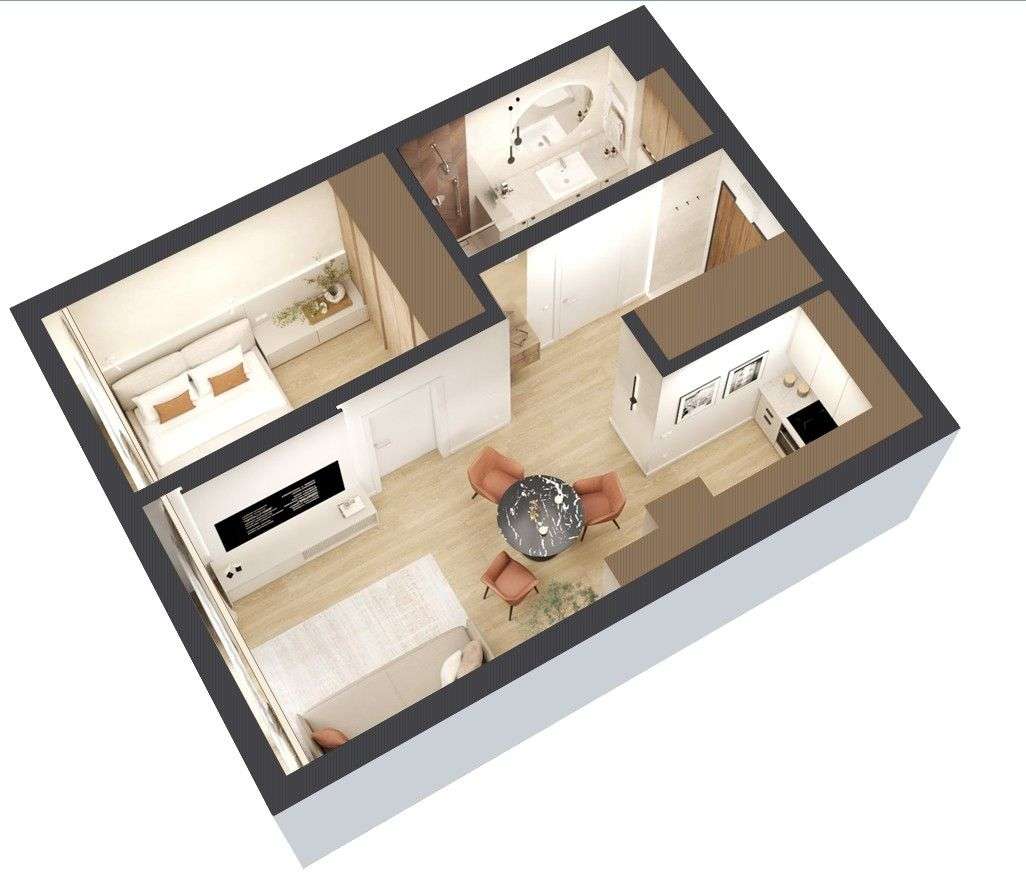 7 Piętro | 2 pokoje | garaż | Wysoki Standard-17