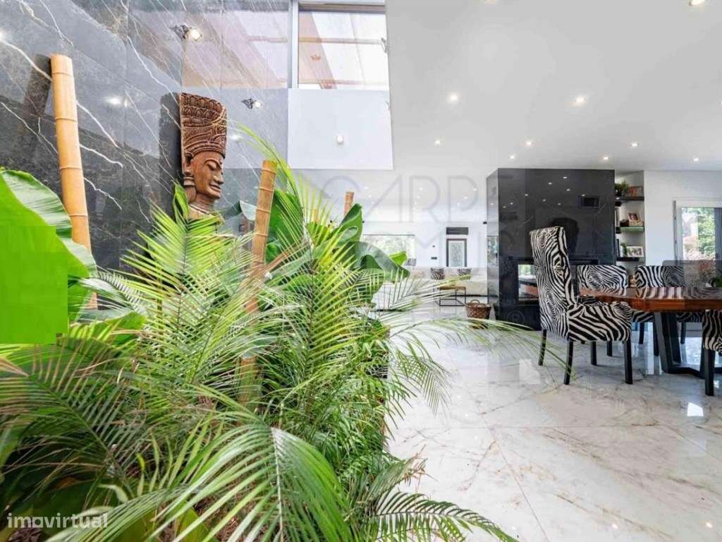 Magnifica moradia T4 com piscina na Urbanização Aroeira, em Santo E...-26