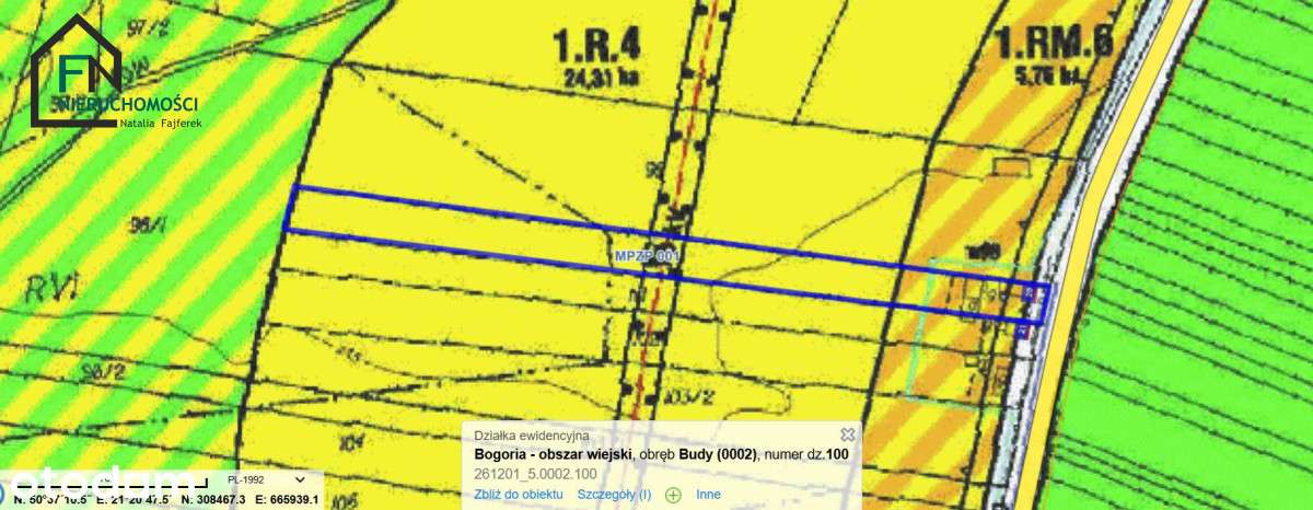 Działki rolne na sprzedaż – Budy, pow. staszowski-6