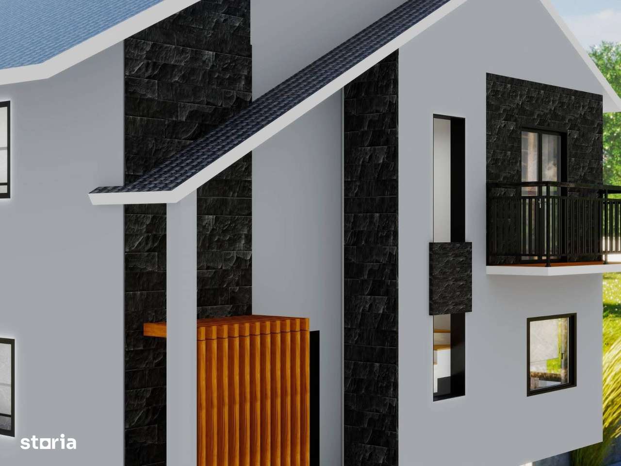 130mp utili!BECI!Proiect deosebit!Vila4 camere,Valea Adanca(Miroslava) - Imagine principală: 2/12