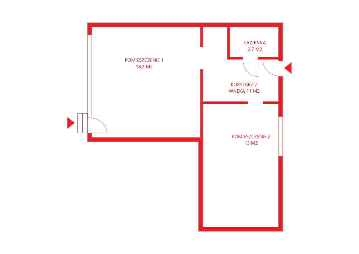 Lokal Handlowo-Usługowy w Centrum - 45 m2 - Pełny obrazek: 4/9