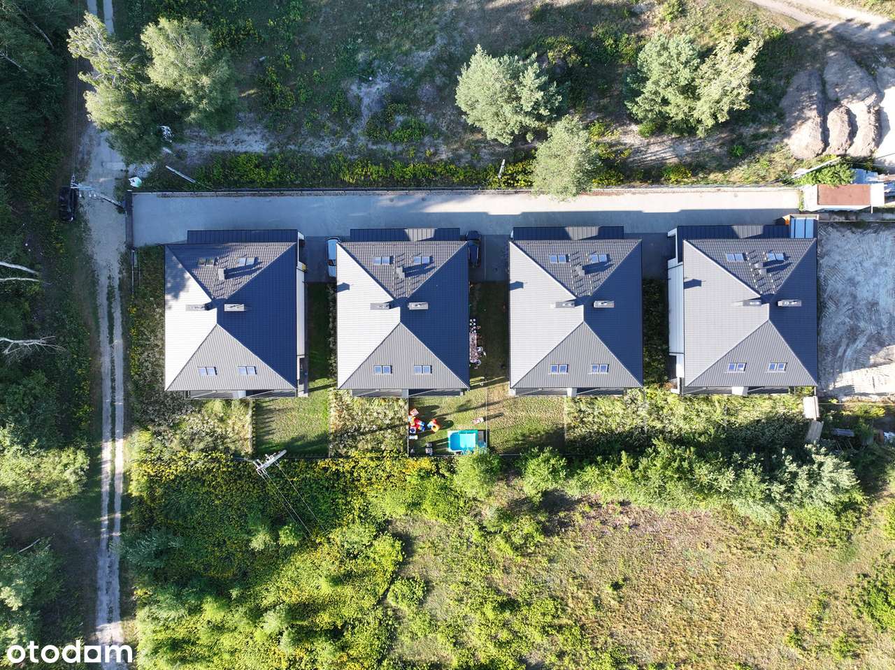 Bliźniak 140m2/z poddaszem 212m2 , ogród 110m2 Przy lesie OSTATNI-13