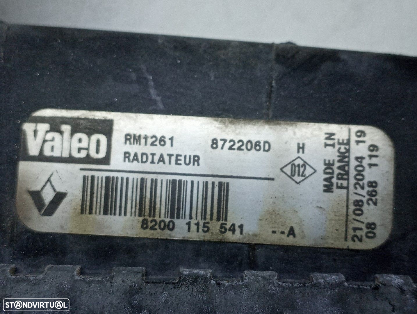 Radiador Da Água Renault Megane Ii (Bm0/1_, Cm0/1_) - 3