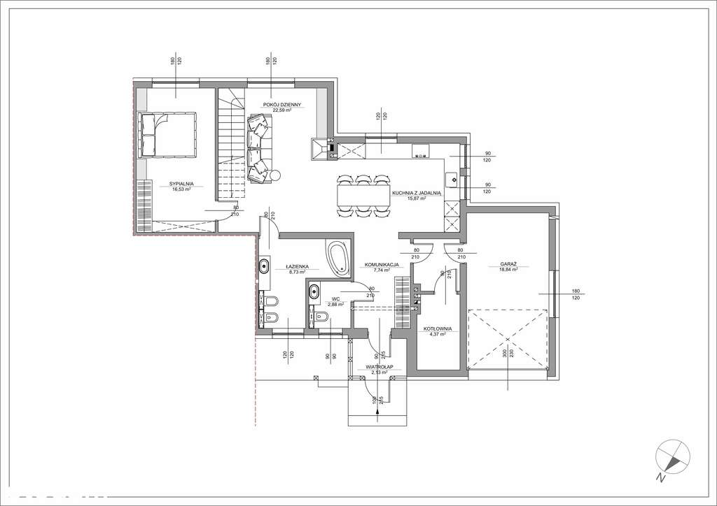 Segment domu | Duży ogród | Malownicza okolica - Pełny obrazek: 4/9