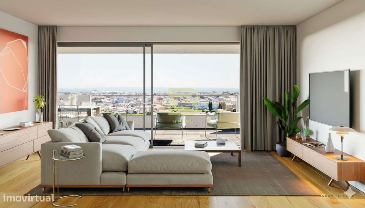 PENTHOUSE T3  EXCLUSIVA com vistas panorâmicas em Leça da Palmeira, Ma-6