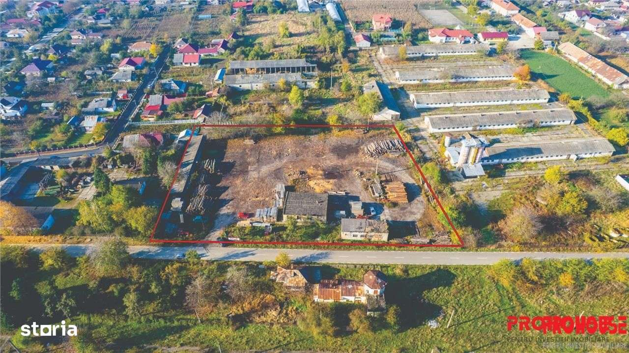 Racaciuni - teren intravilan 6.886mp - hale in suprafata de 265mp-0