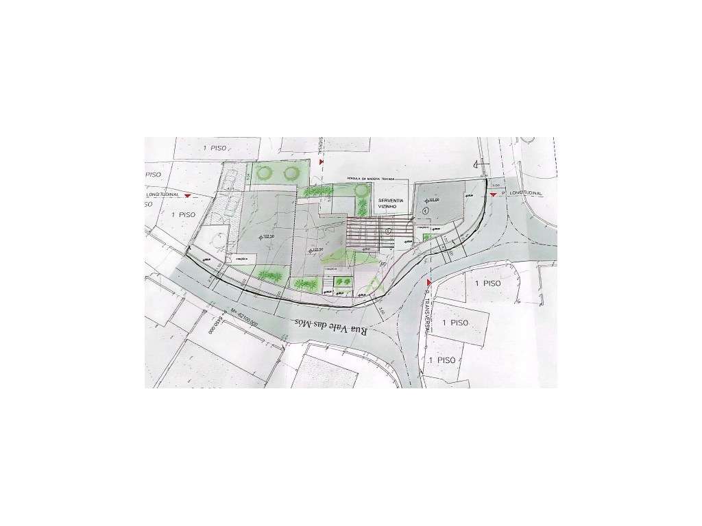 Terreno com projeto aprovado para 3 moradias - Grande imagem: 5/7