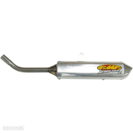 ponteira de escape fmf turbinecore 2 silencer w/ spark arrestor ktm sx 125 - 1