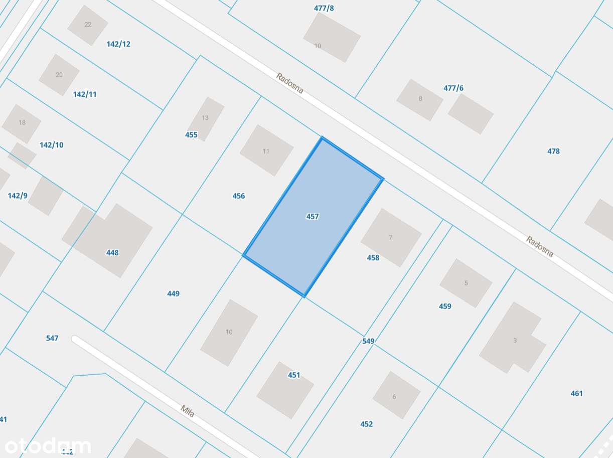 Atrakcyjna działka budowlana 914m2 - Mokre k. Grudziądza-8