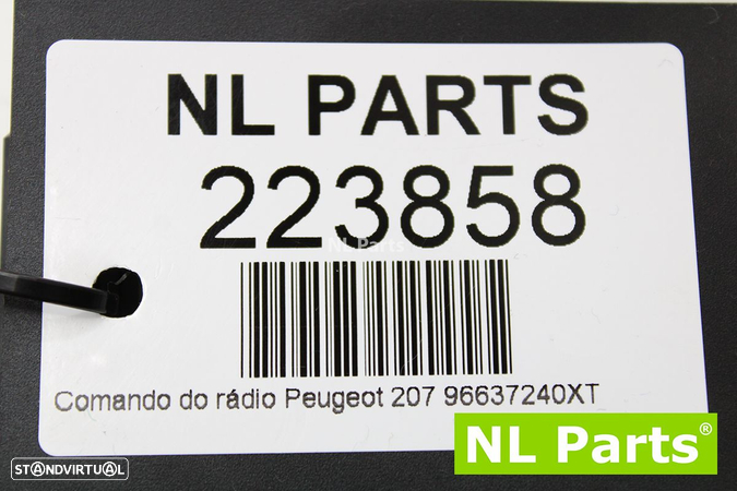 Comando do rádio Peugeot 207 96637240XT - 6