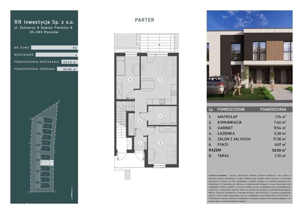 54m2 z ogródkiem|ApartamentyZawiszy|os.Architektów - Pełny obrazek: 5/9