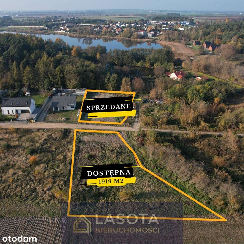 Szymanowo 1919m2 -media w drodze |lasy, jeziora|-0