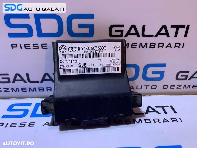 Unitate Modul Calculator CAN Gateway Audi A3 8P 2004 - 2013 Cod 1K0907530Q [M5183] - 1