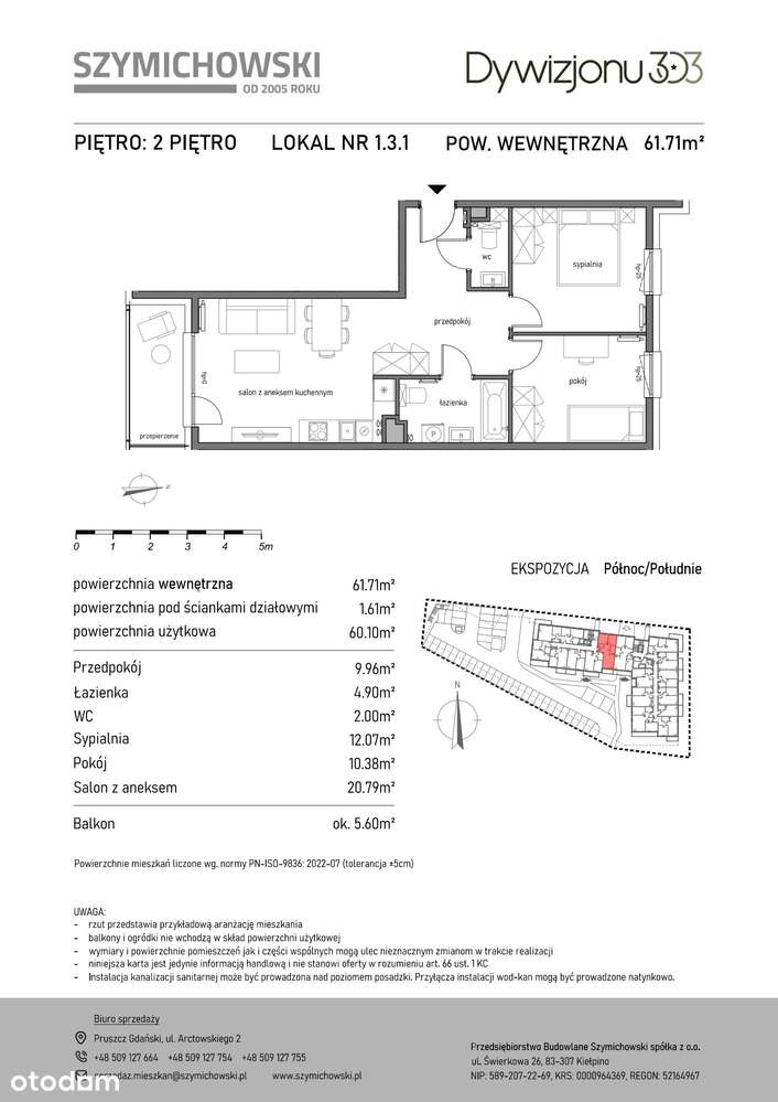 Dywizjonu 303 | mieszkanie 3-pok. | 1.3.1. - Pełny obrazek: 2/7