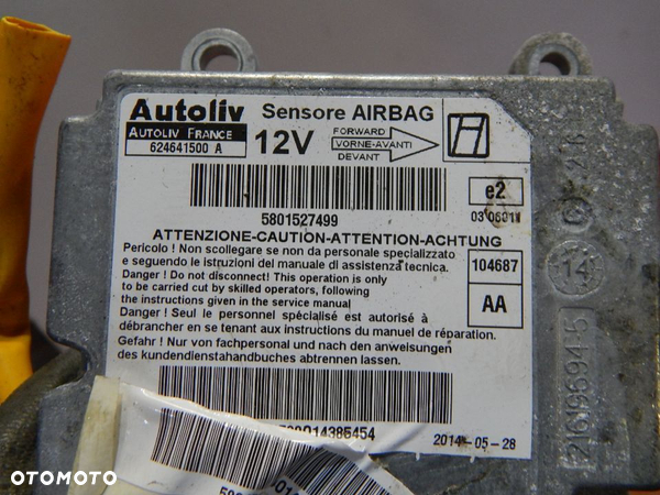 Sensor airbag 5801527499 IVECO Daily IV 06-14 Euro5 Łuków części - 2