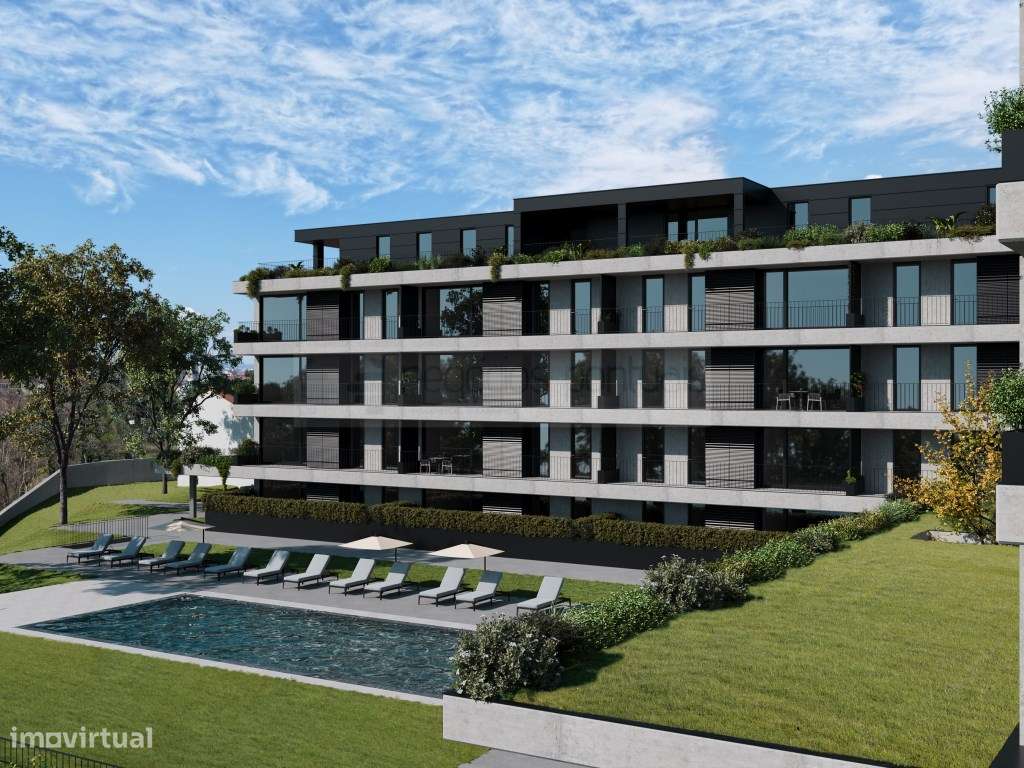 Apartamentos T2 em condominio de Luxo-7