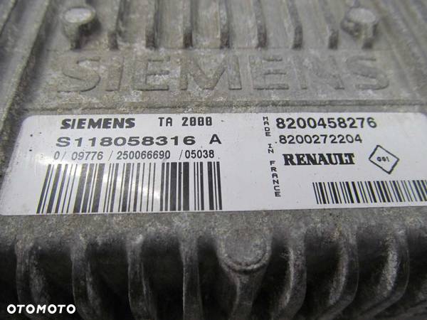 RENAULT SCENIC II STEROWNIK SKRZYNI 8200458276 S118058316A - 4