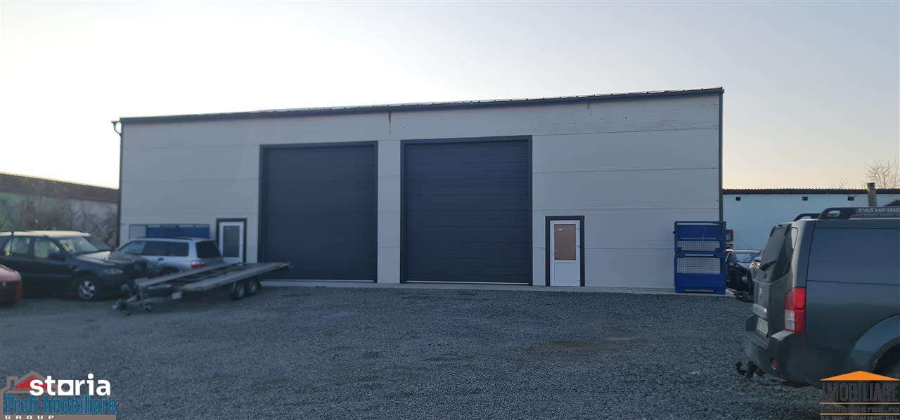 Hala noua langa A1 pe artera principala 360mp acces TIR  in interior - Imagine principală: 2/8