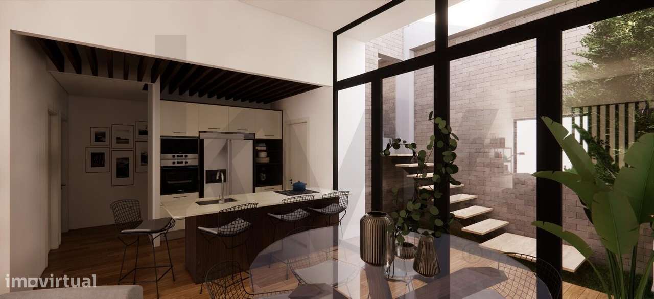 Moradia com PIP Aprovado para T2 com Rooftop | Afonsoeiro, Montijo - Grande imagem: 3/28