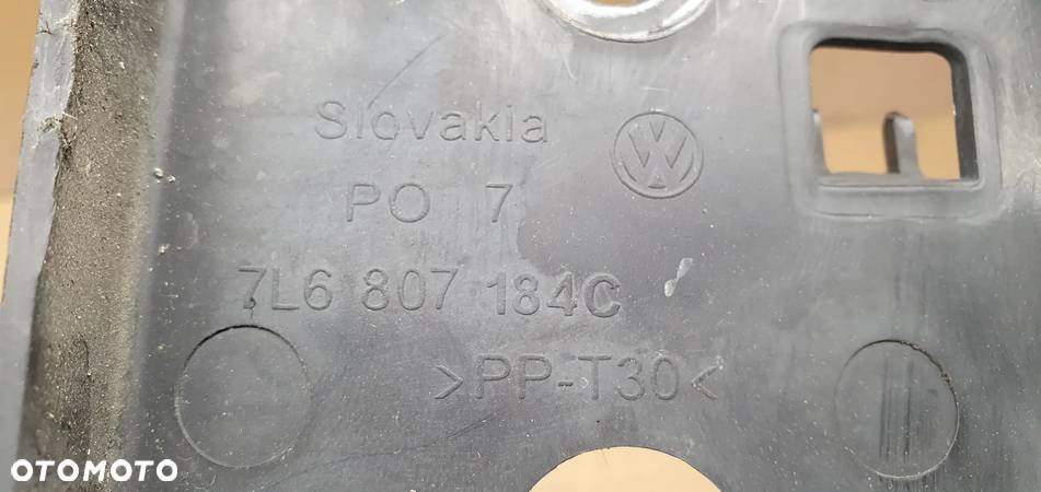 Ślizg zderzaka prawy przód VW Touareg 7L6807184C - 5