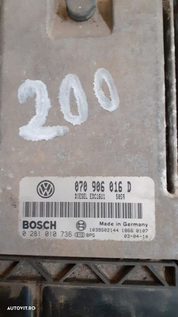 Calculator motor VW Touareg 7L cod 070906016D - 2