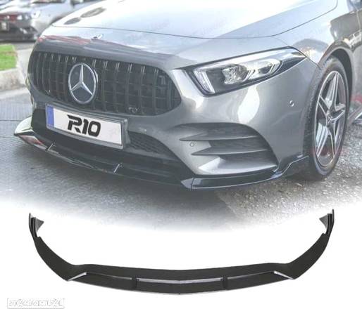 SPOILER LIP FRONTAL PARA MERCEDES W177 AMG + SPLITTERS - 1