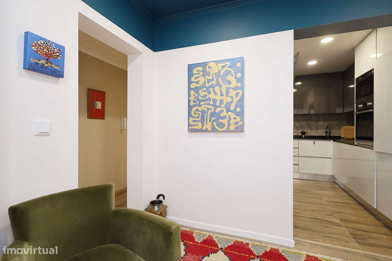 Apartamento T2  - Santos - Charme - Renovado-13
