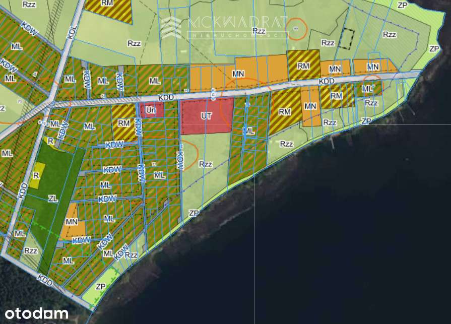 Działka usługowa Rybczyzna-pierwsza linia brzegowa - Pełny obrazek: 5/7
