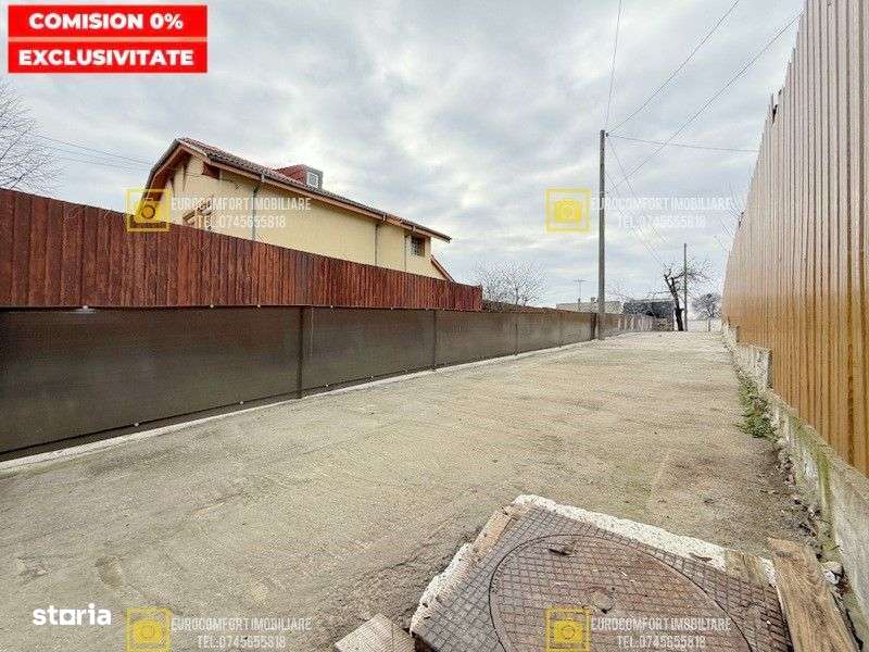 Teren liber 692mp pe strada Movilei cu utilitati bransate-1