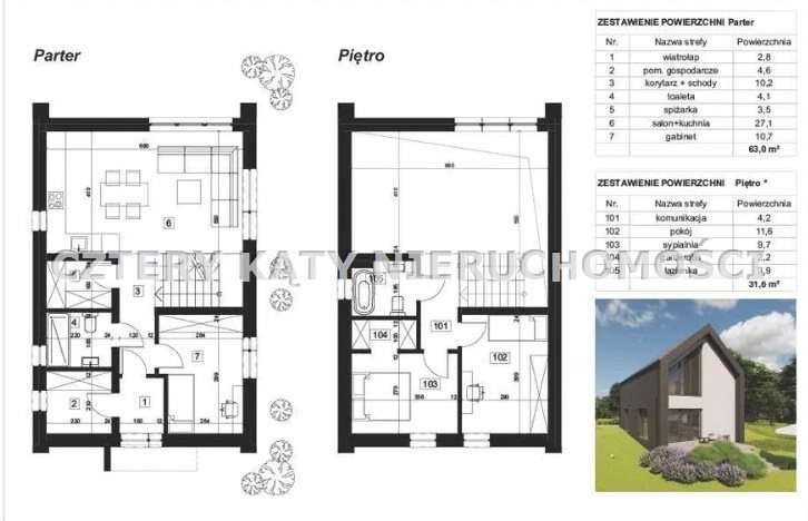 Nowoczesny ekonomiczny dom z antresolą-5