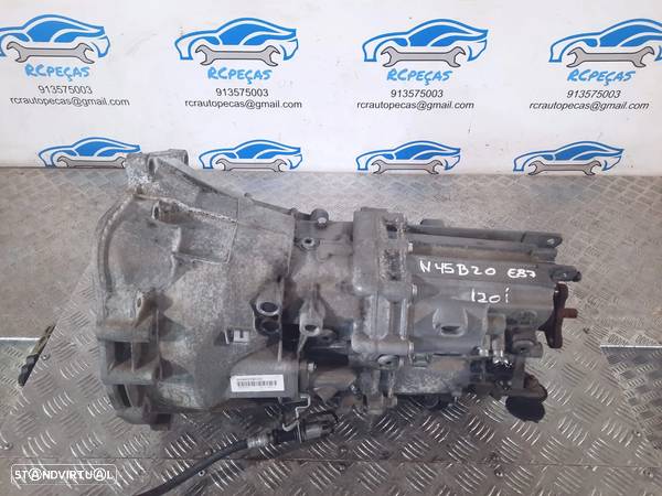 CAIXA VELOCIDADES MANUAL BMW SERIE 1 E87 120i 2.0i 16V 150CV N46B20B N46B20 CAS 0200378CAS 23007565901 7565901 GS6-17BG-CAS GS617BG E81 E82 E88 SERIE 3 E90 E91 E92 E93 SERIE 5 E60 E61 X1 E84 X3 E83 - 6