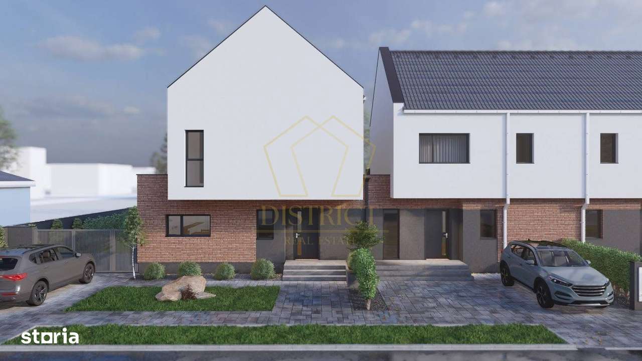 Duplex modern cu 4 camere | Eficient energetic | Sacalaz - Imagine principală: 3/10