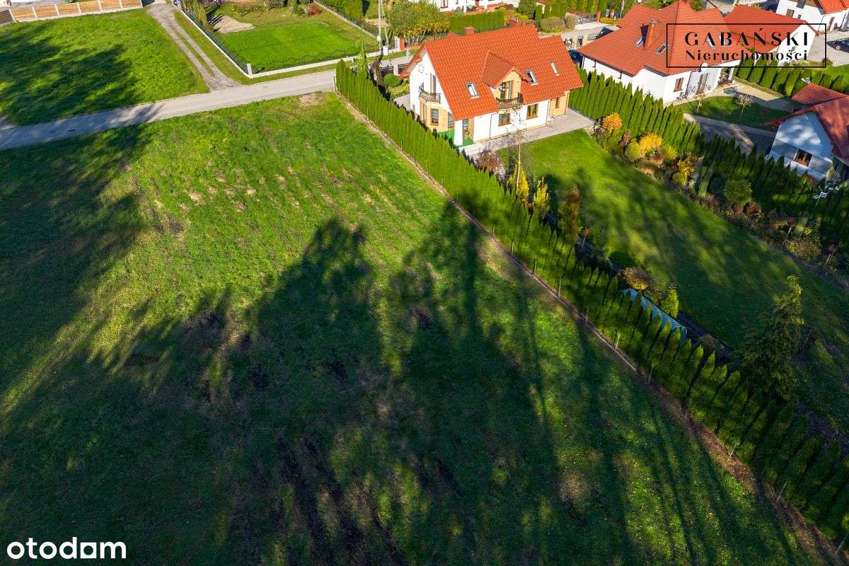 UZBROJONA DZIAŁKA BUDOWLANA W DĄBROWIE TARNOWSKIEJ - Pełny obrazek: 4/13