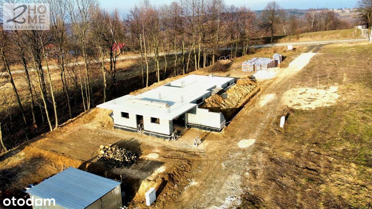 Dom w stanie surowym otwartym w 
Gębiczynie-14