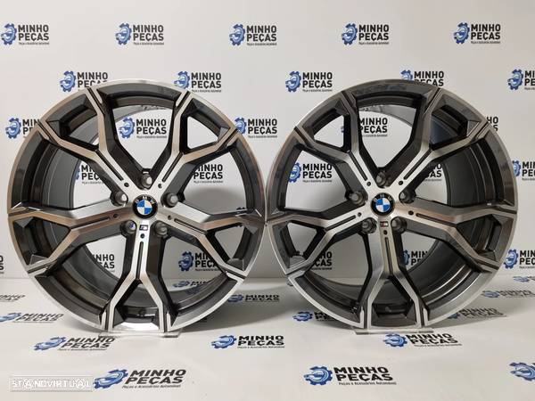 Jantes BMW Style 741 X5/X6 M50D em 20 (5x120) GunMetal - 1