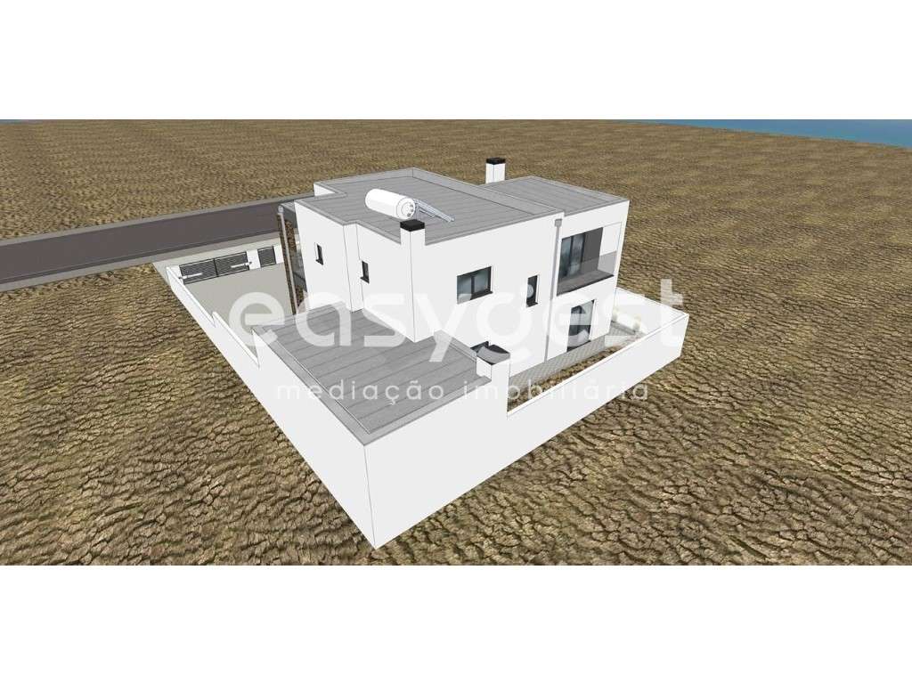 Moradia T4 de arquitetura moderna, em construção, no Concelho de Vagos - Grande imagem: 5/25