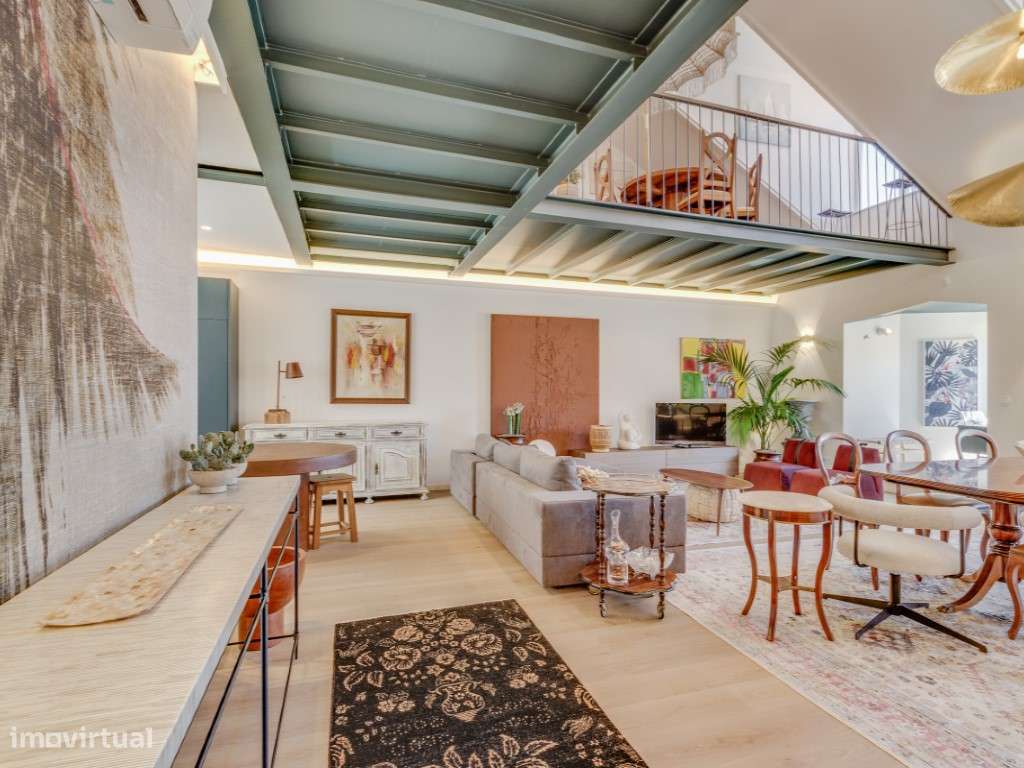Loft deslumbrante com uma vista para a baía de Paço de Arcos de cor... - Grande imagem: 4/32