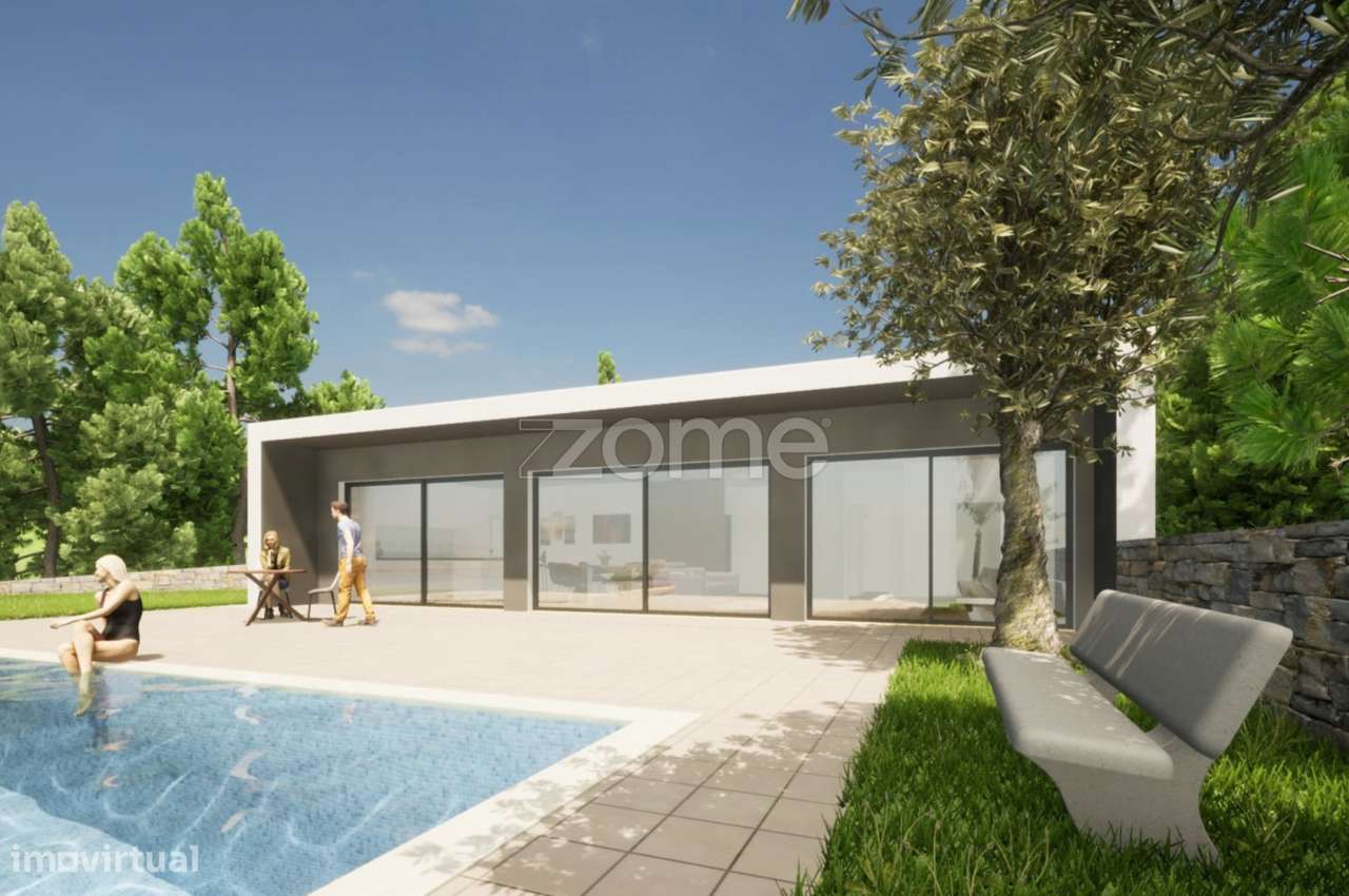 Moradia Térrea Moderna com Piscina Infinita | Alvaiázere - Grande imagem: 5/10